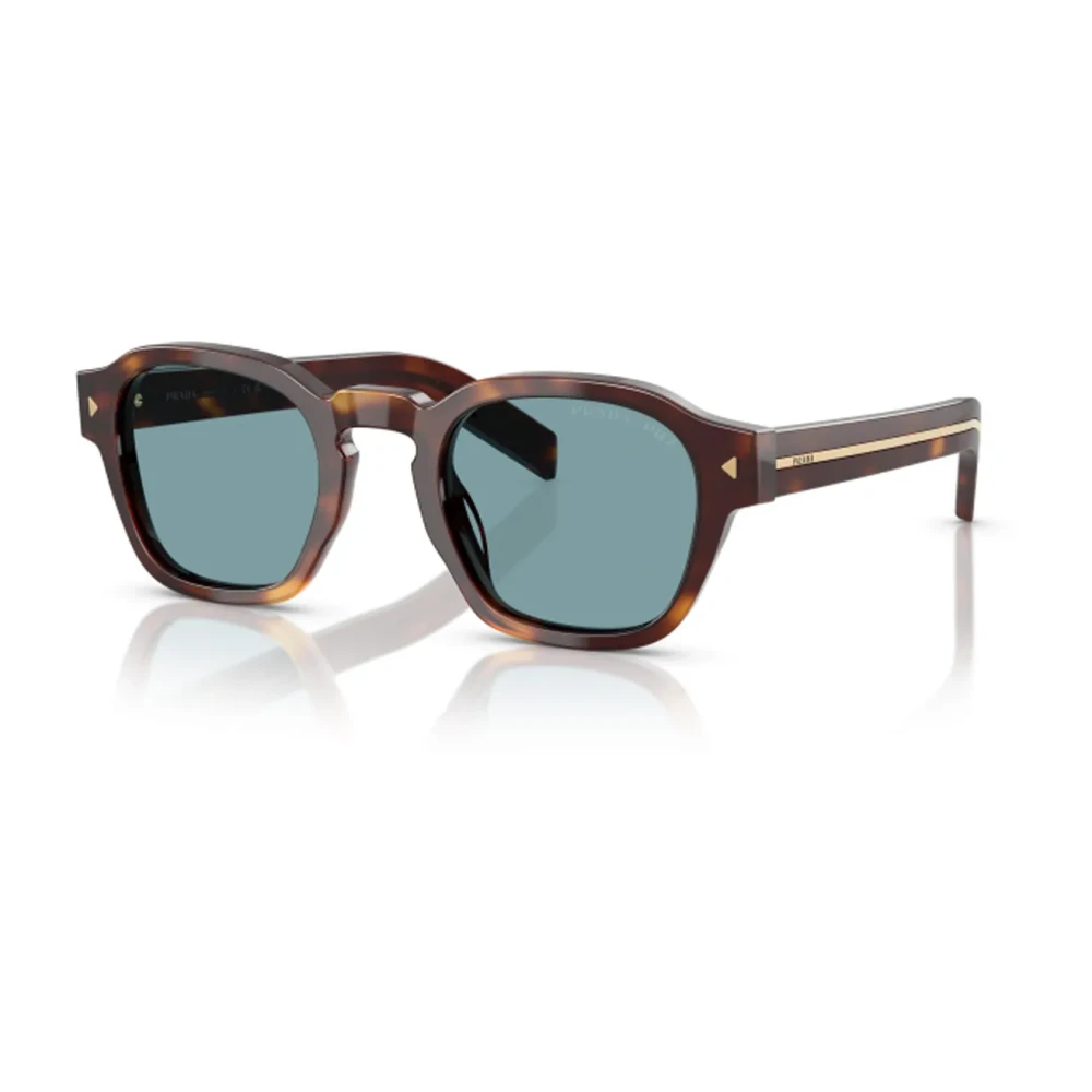 Prada Unisex Brown Stylish Polarized Sunglasses Green Lenses - Sunglasses - 49 Mm - Accessories
