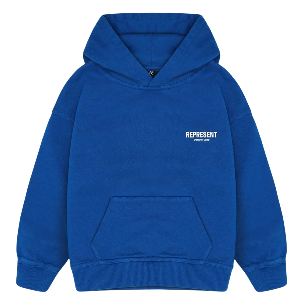 Represent Mini Owners Club Hoodie - Male - Kids Sweatshirts - Blue - 4 Y - Kids