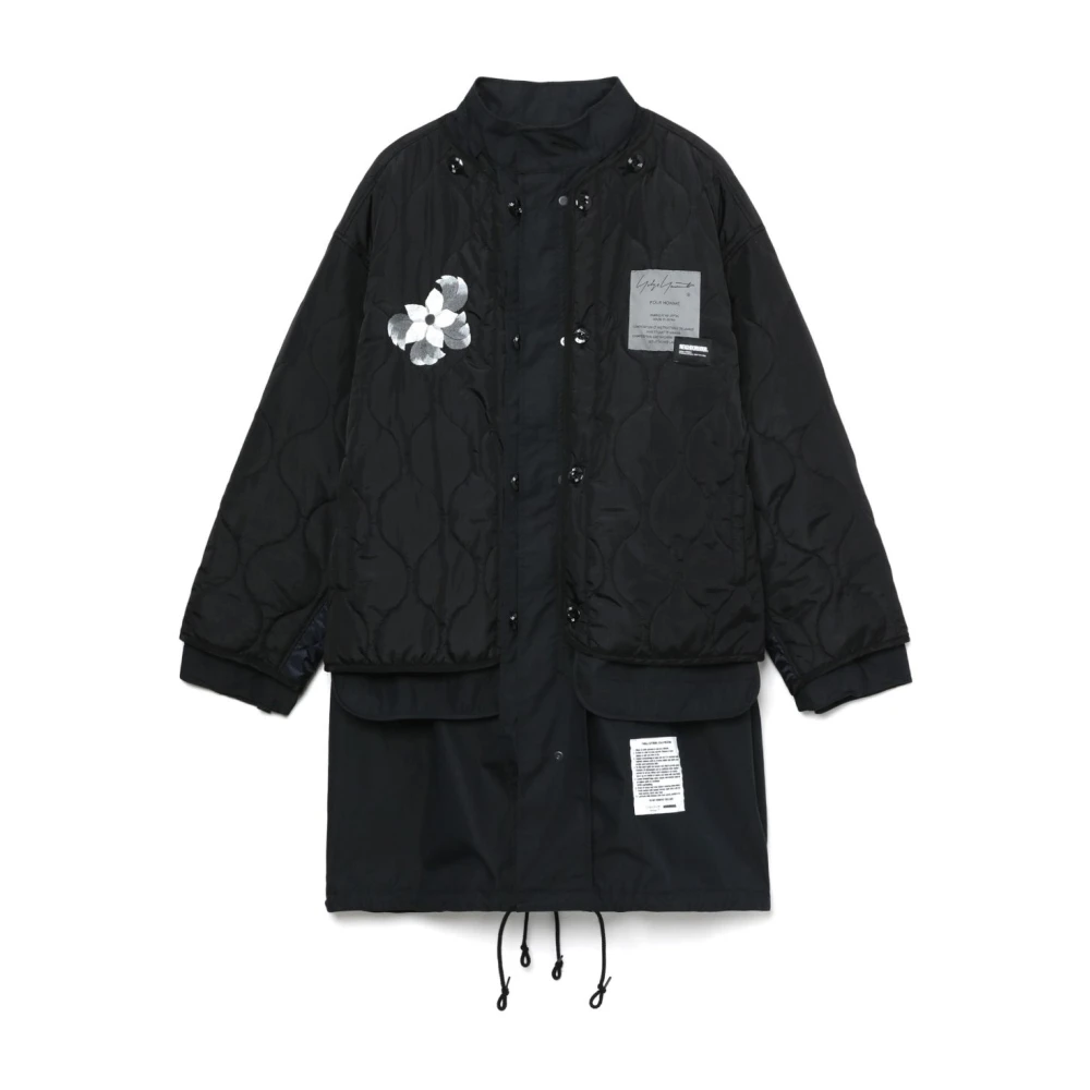 Yohji Yamamoto Zwarte Herenjassen Black Heren