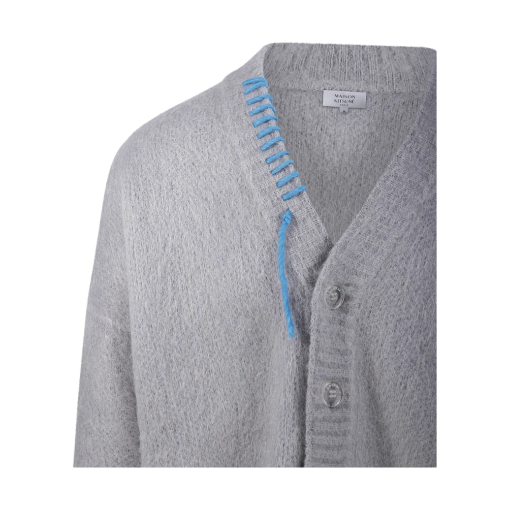 Bonsai Oversized Grijze Vest Gray Heren