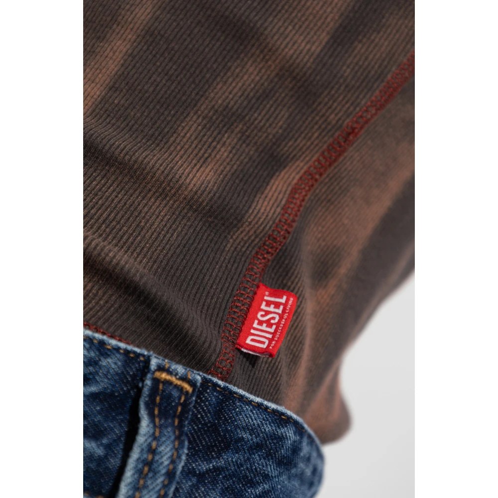 Diesel Top T-Hina Brown Dames