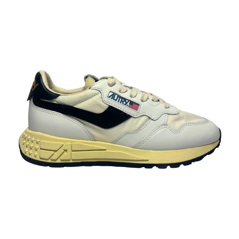 Autry White Sneakers, Male, 7 Uk, Reelwind Low
