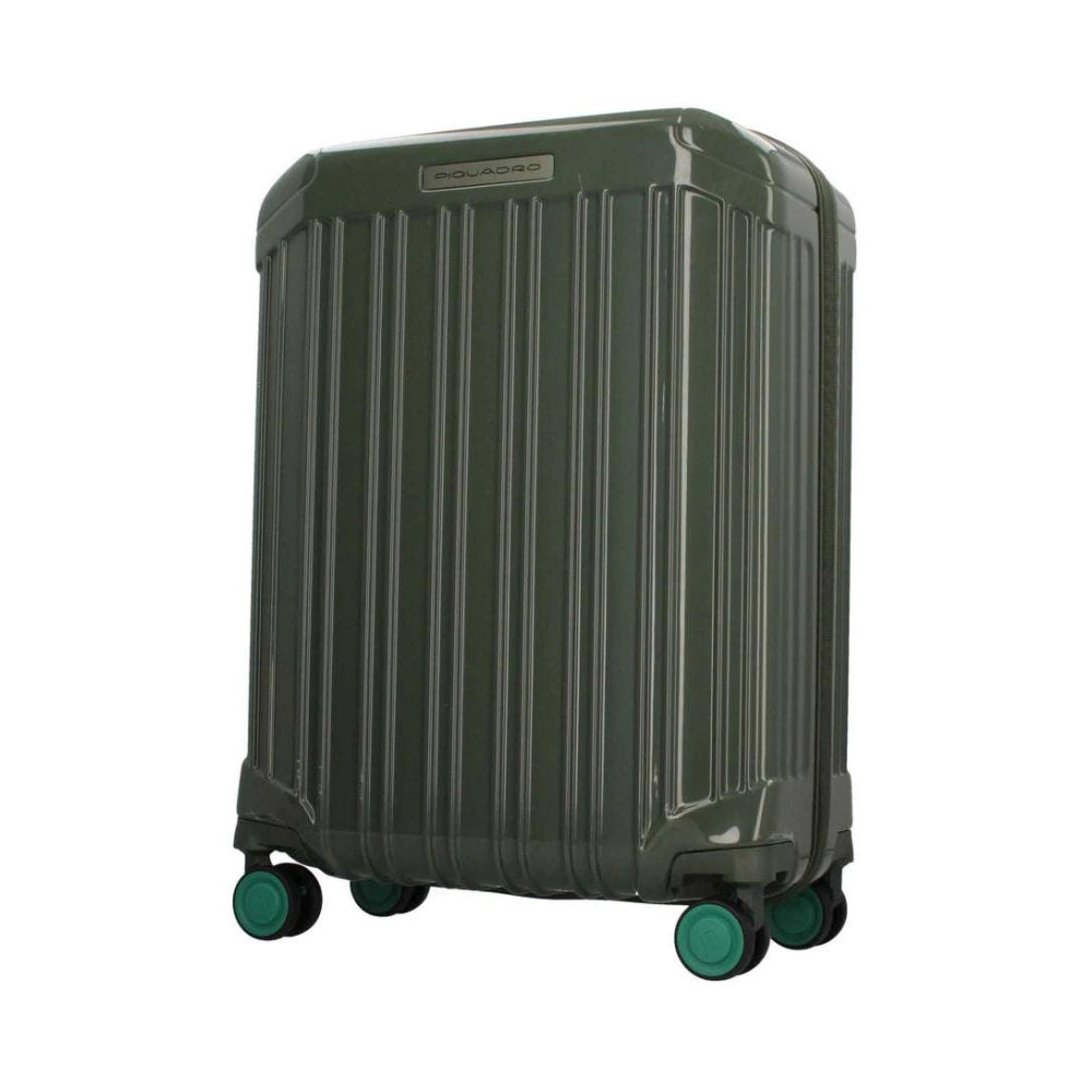 Piquadro Stijlvolle Reistrolley Tas Green Unisex