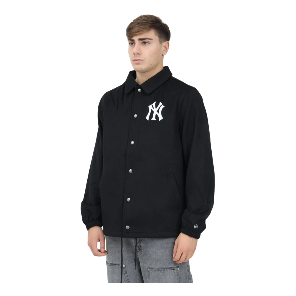 New era MLB New York Yankees Zwarte Jas Black Heren