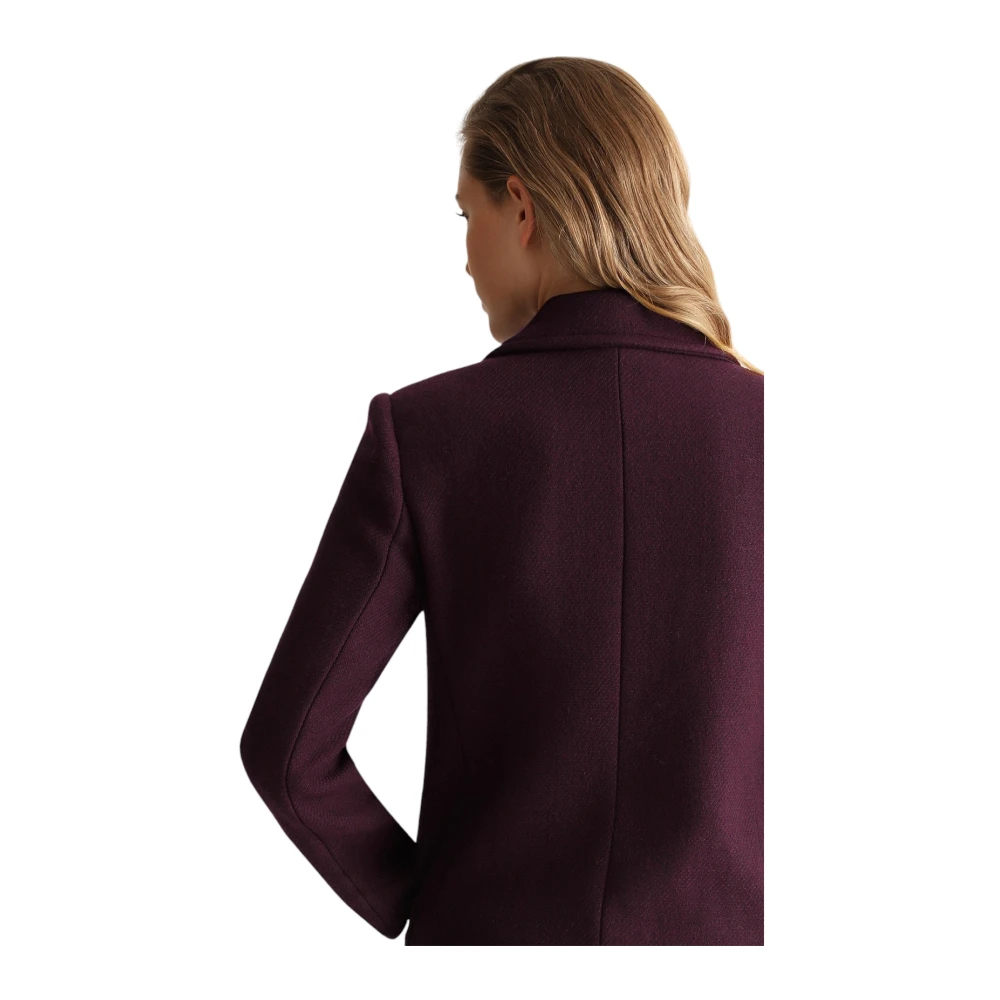 Liu Jo Stijlvolle Winterjas Purple Dames