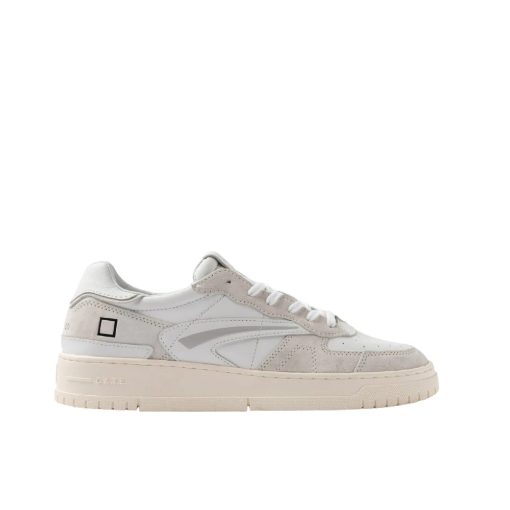 D.a.t.e. Men's White Torneo Pure Basic