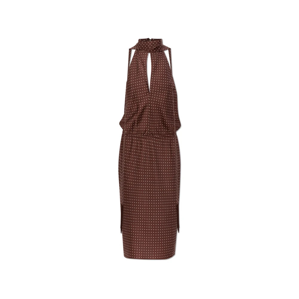 POSSE, Midi Dresses, female, Brown, Size: M Phoebe Dress