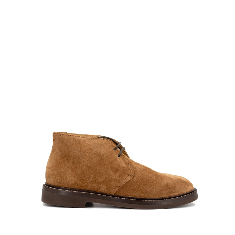 Shoes > Boots > Lace-up Boots - - Brunello Cucinelli - Modalova