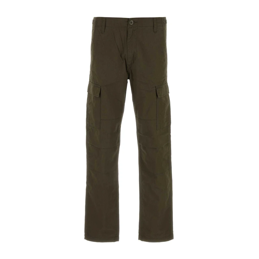 Carhartt Wip Khaki Aviation Pant Green, Herr