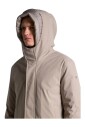 beige-korte-parka-met-bi-stretch-stof