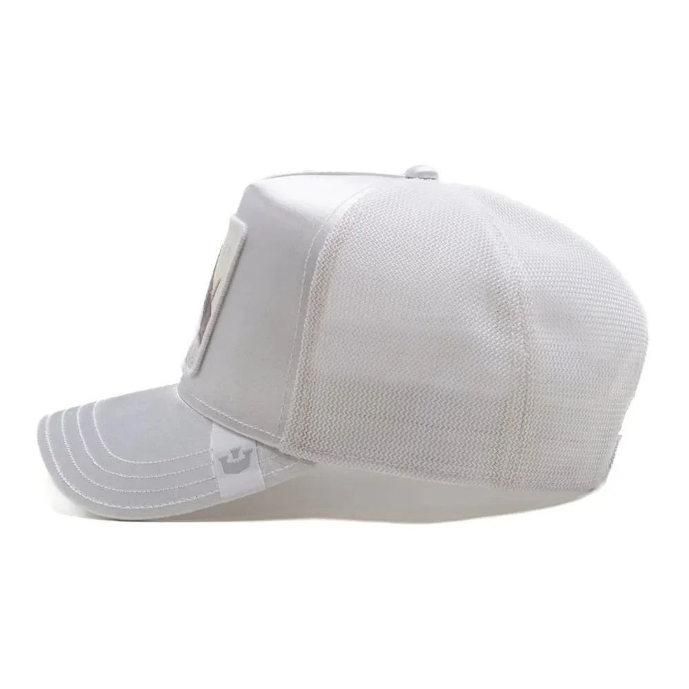 Goorin Bros Witte Haai Een Groter Boot Trucker Pet White Heren