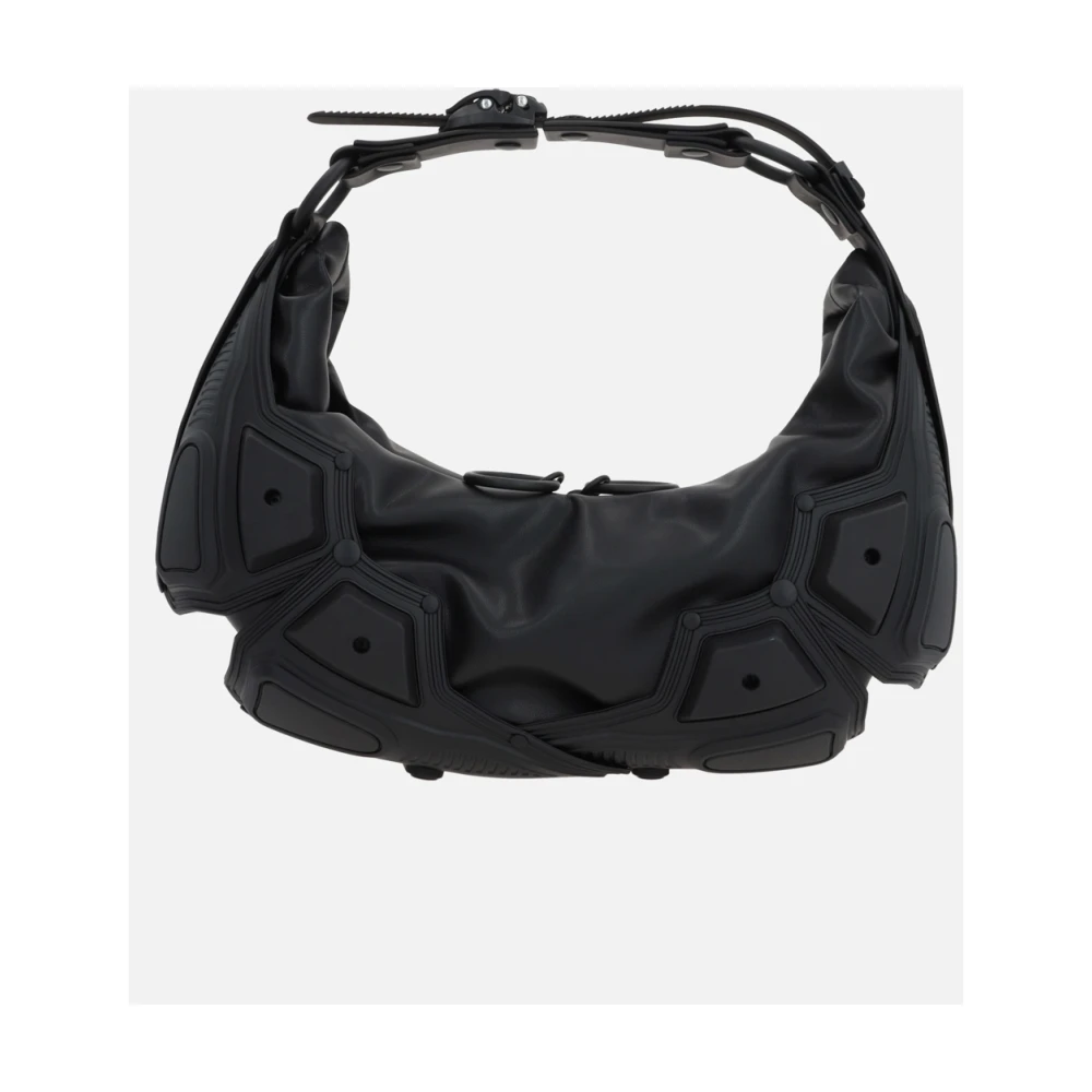 Innerraum Zwarte schoudertas met ritssluiting Black Dames