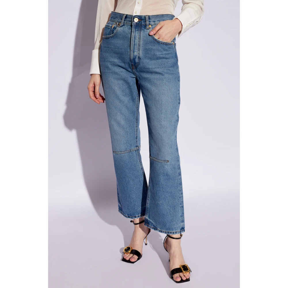 Jacquemus Kick flare jeans Blue Dames