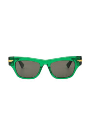 Grønt stoff Bottega Veneta solbriller