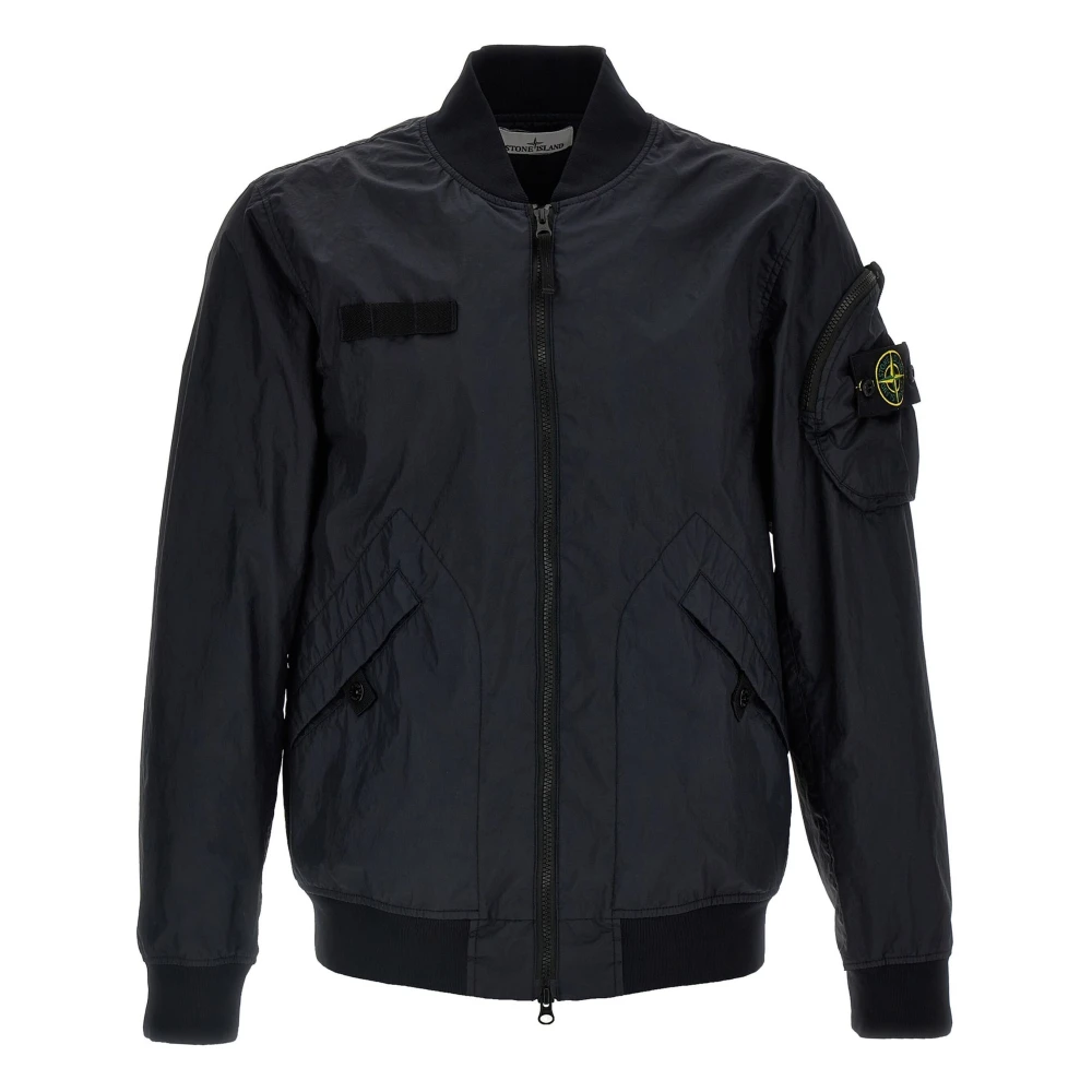 Stone Island Stijlvolle buitenjas Blue Heren