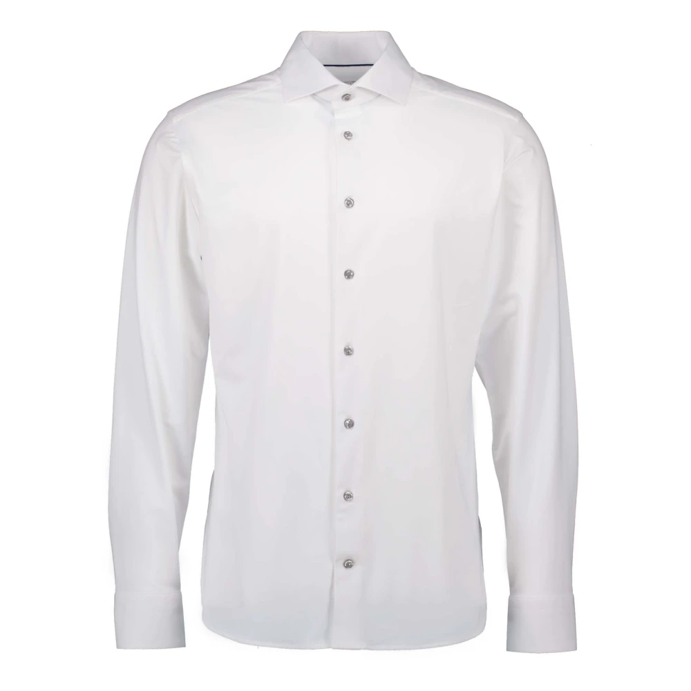 Eton Klassiek Wit Overhemd White Heren