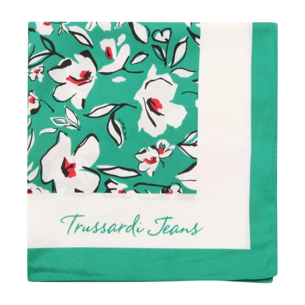 Trussardi Multicolor Foulard Jeans - Female - Scarves - One Size - Accessories