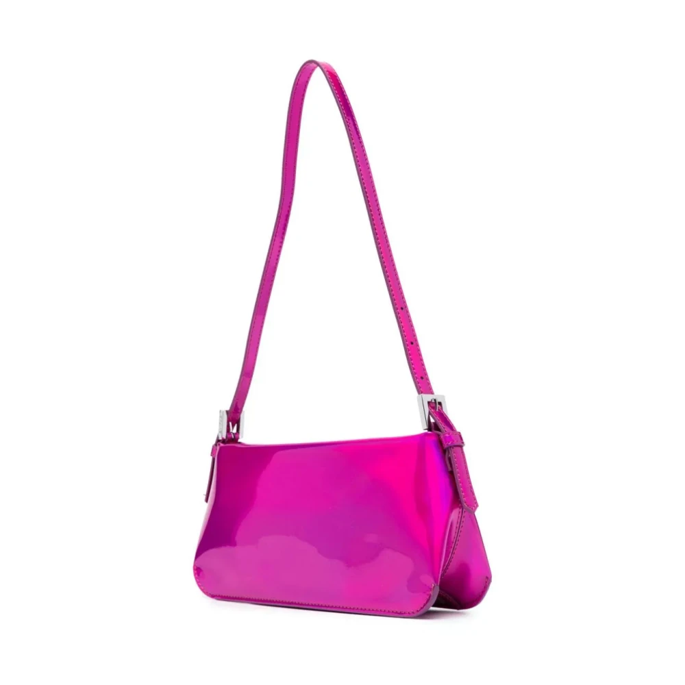 By FAR Casual Fuchsia Leren Schoudertas Pink Dames