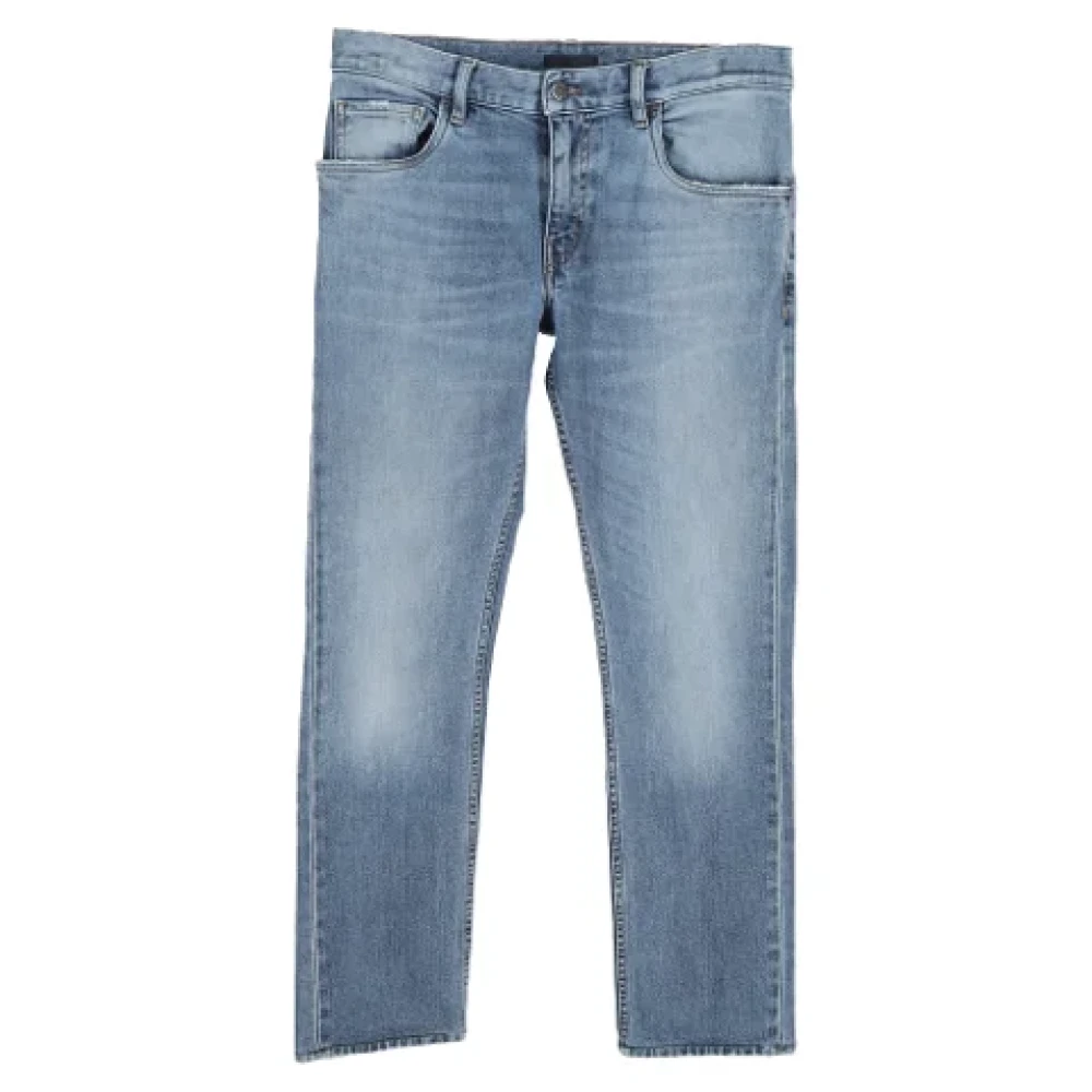 Prada Vintage Pre-owned Bomull jeans Blue, Herr