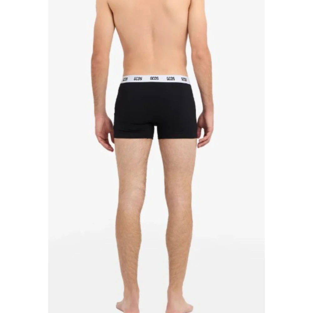 Gcds Heren Essentials Boxer Briefs 2-Pack Black Heren