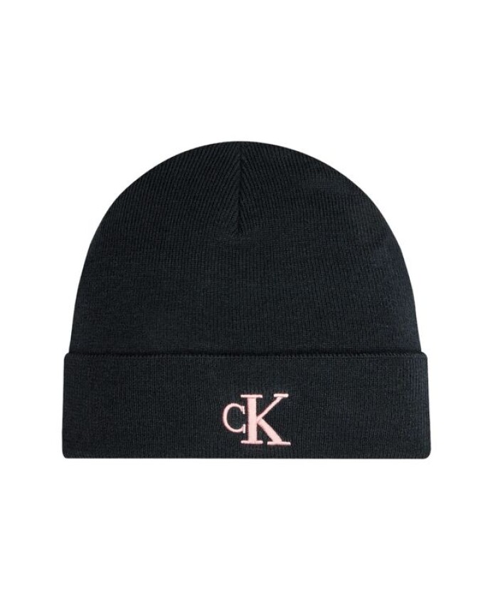roze-polyester-beanie-hoed