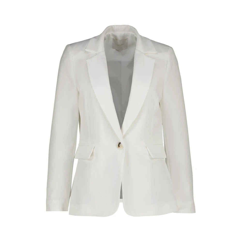 Amélie & Amélie Chic Chicago Blazer White Dames