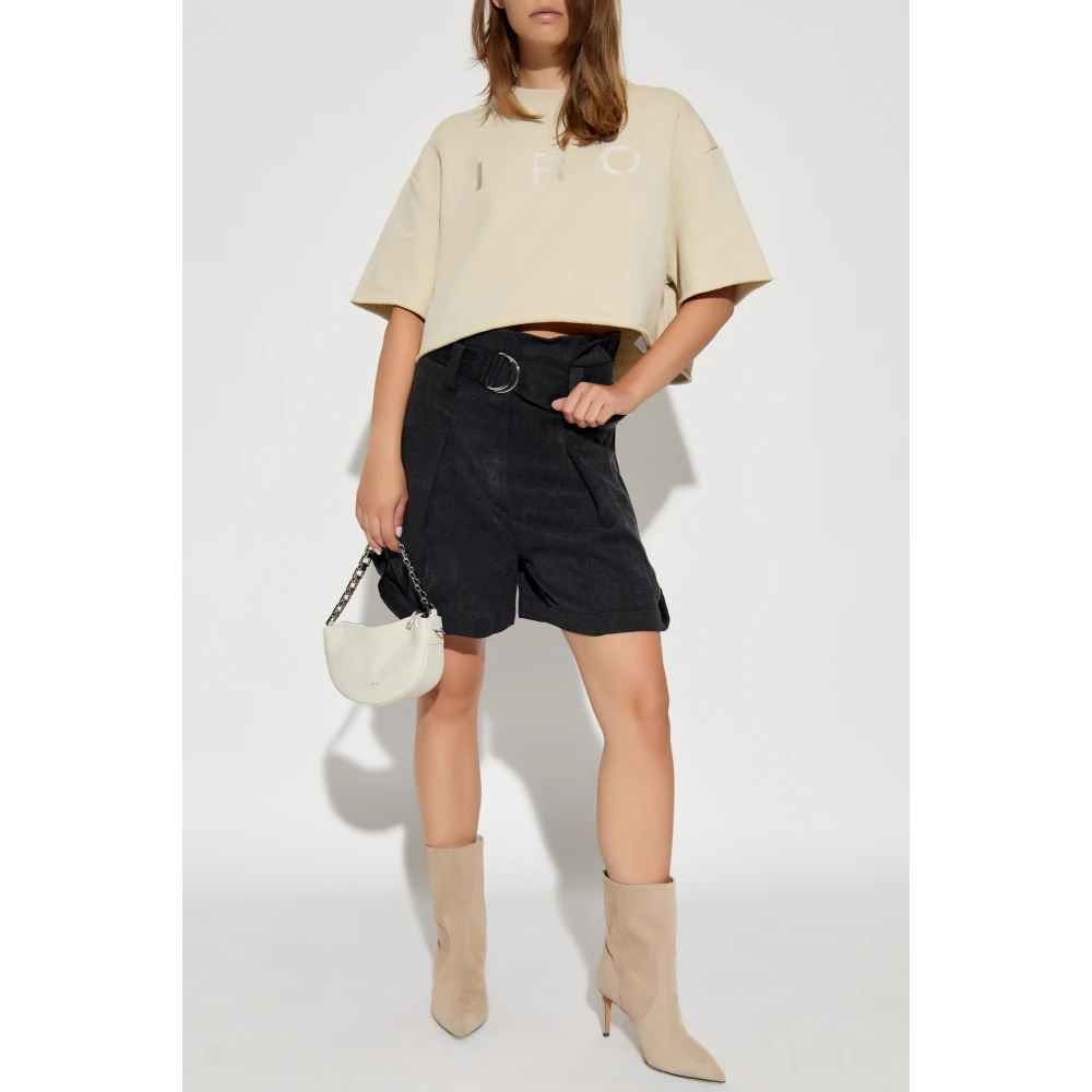 IRO Shorts 'Sorda' Black Dames