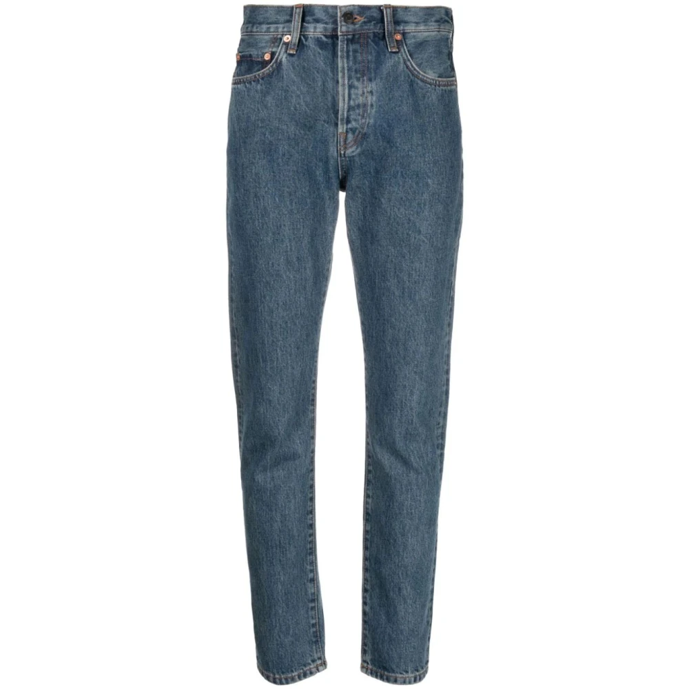 Wardrobe.nyc Indigo Denim Jeans Blue Dames