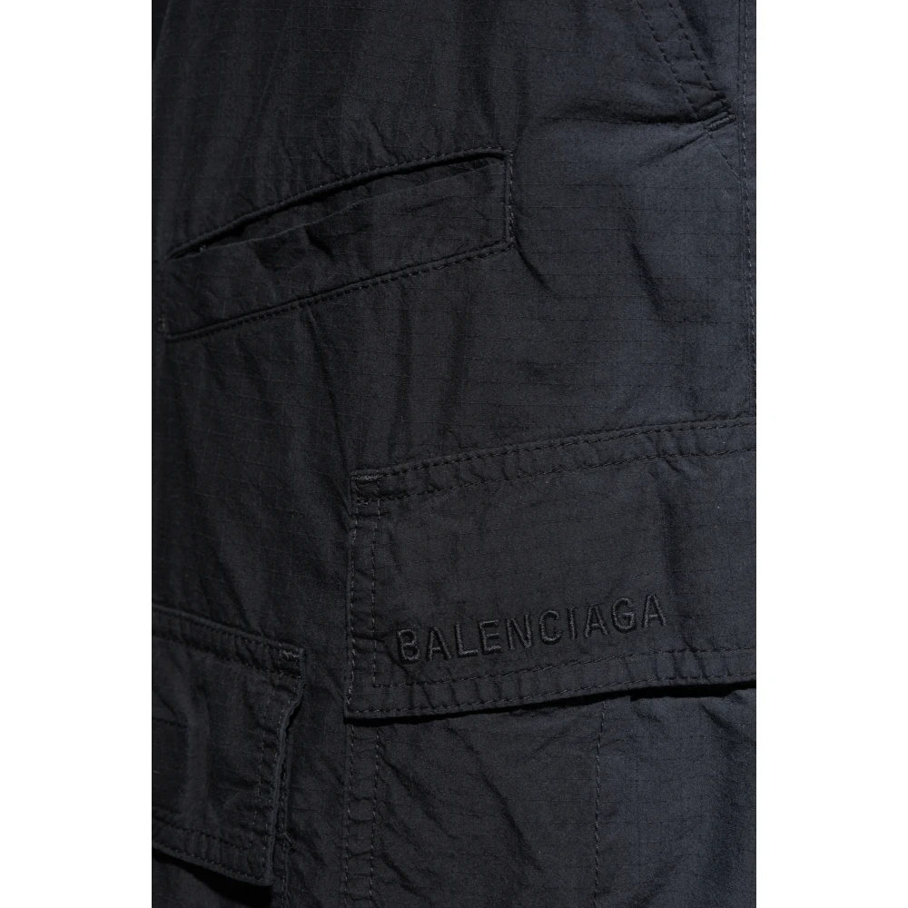 Balenciaga Cargo Broek Black Heren