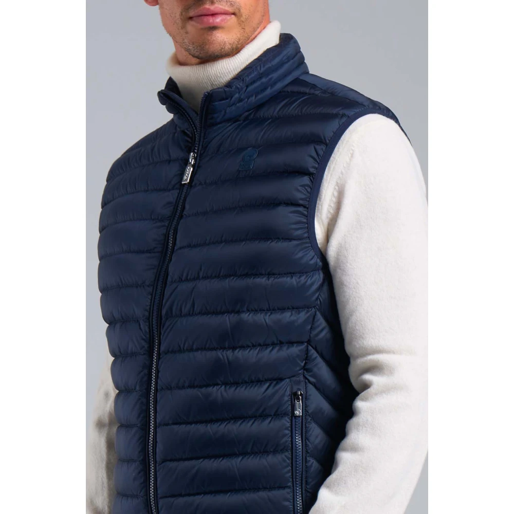 Ciesse Piumini Astor Vest 100 gram blauw in echt dons 800 vulkracht Blue Heren