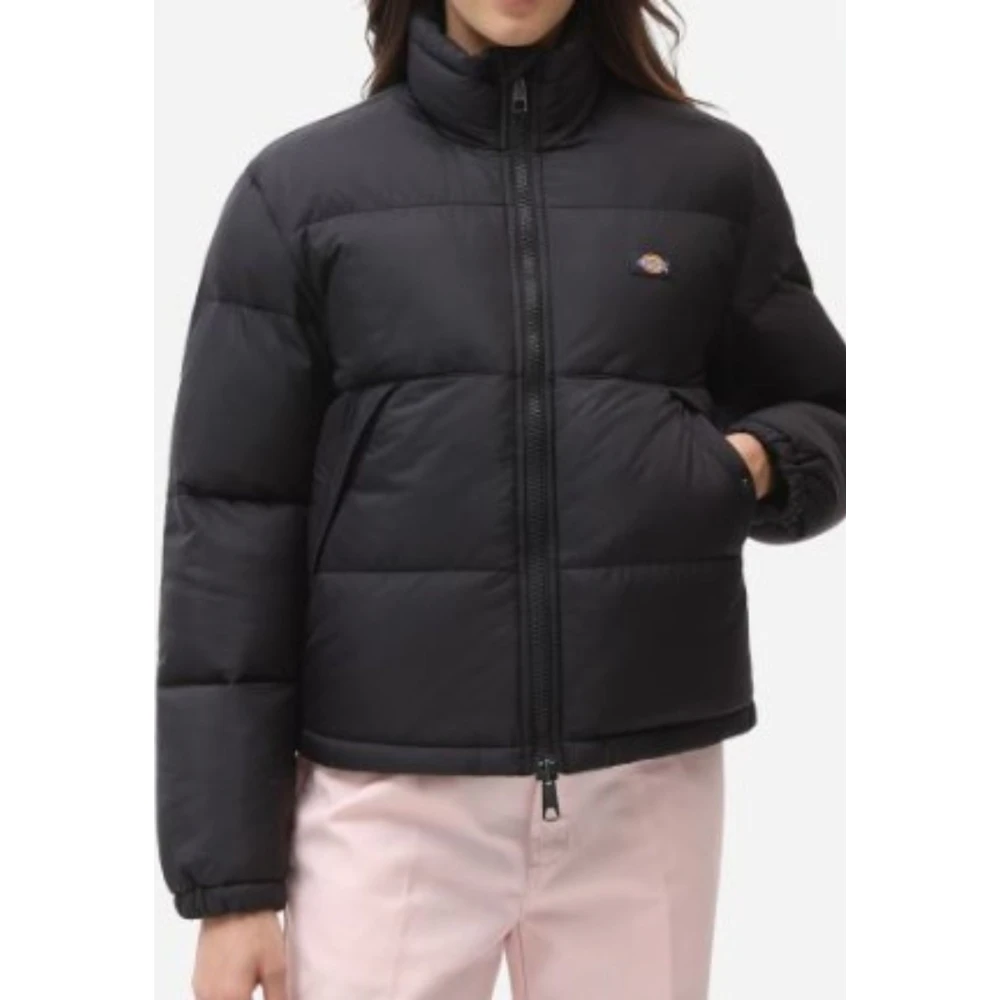 Dickies Zwarte Alatna jas voor vrouwen Black Dames