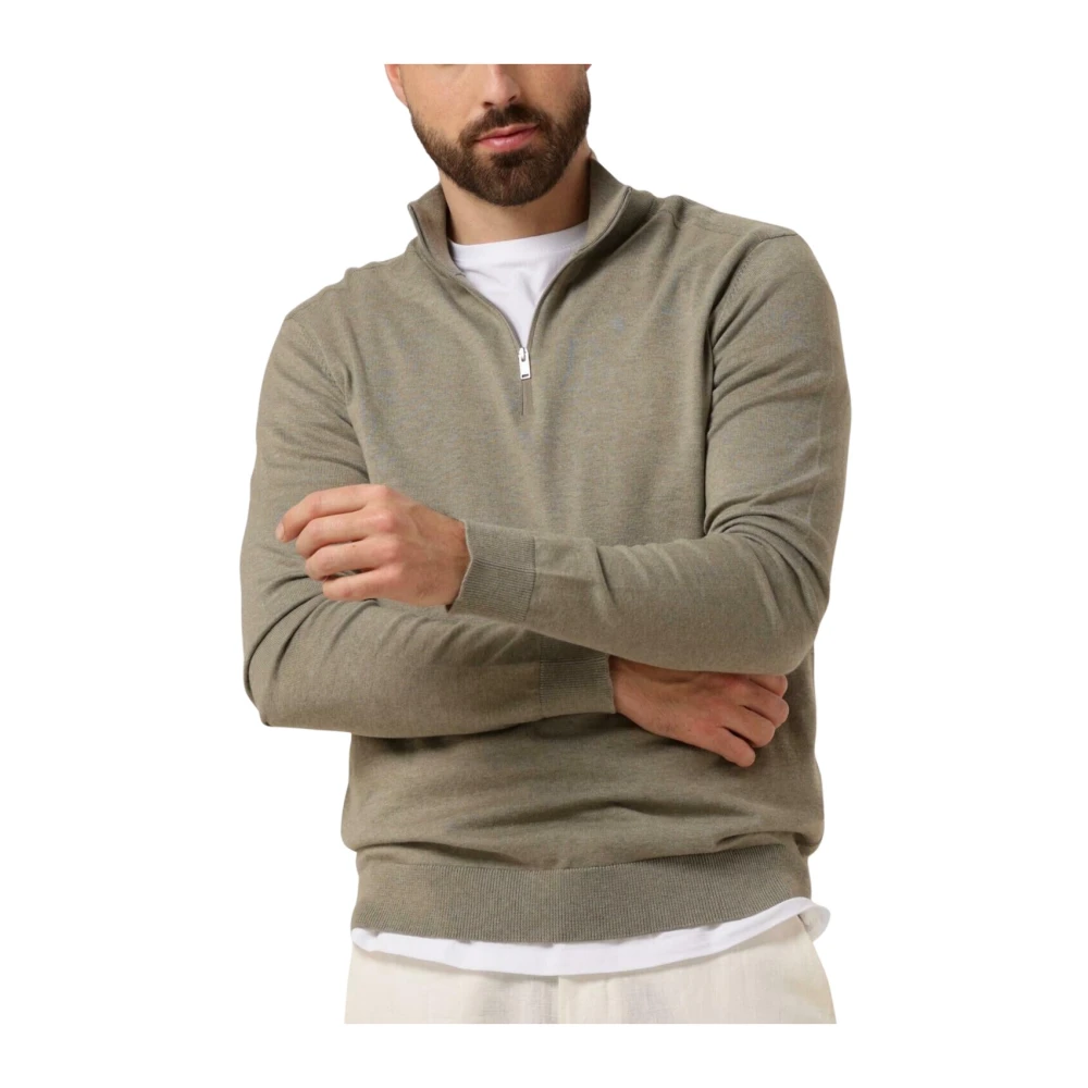 Selected Homme Groene Cardigan voor Mannen Herfststijl Green Heren