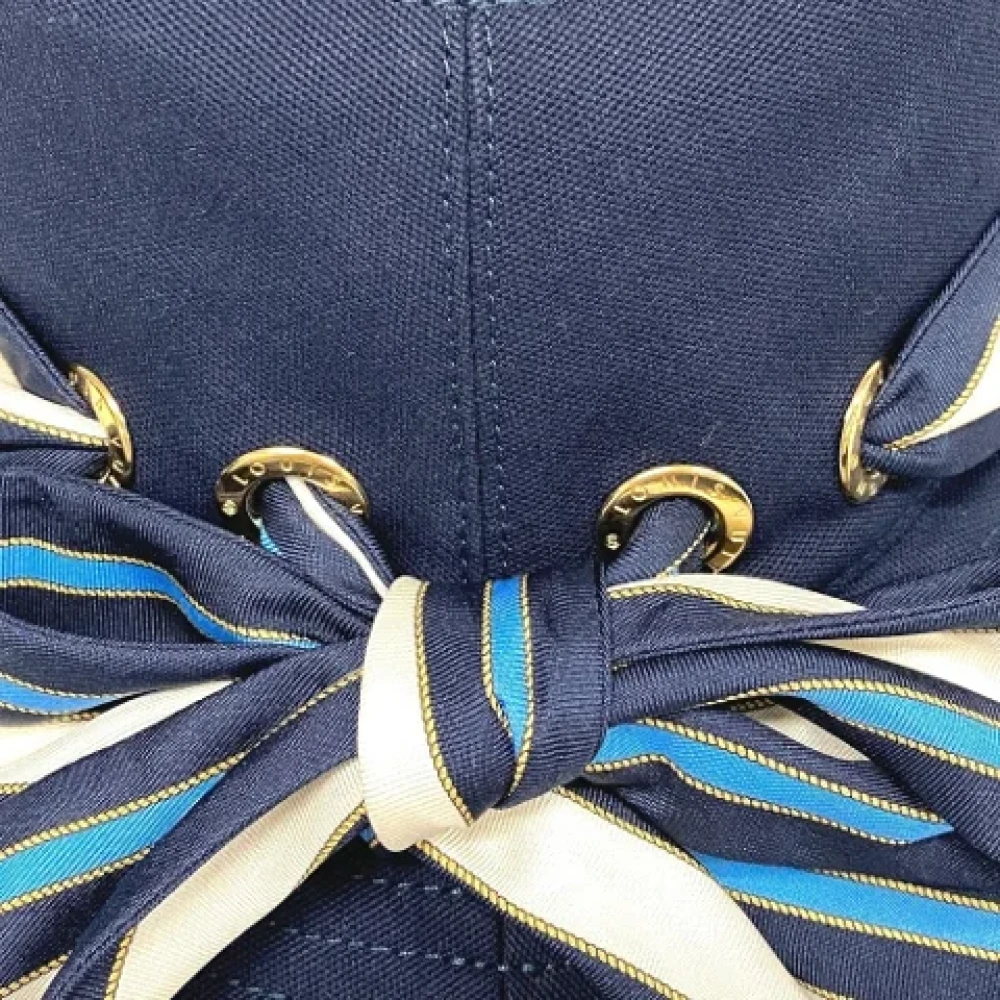 Louis Vuitton Vintage Pre-owned Fabric hats Blue Dames
