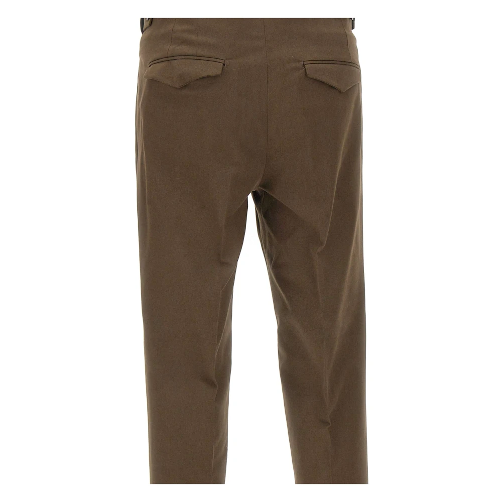 Briglia Heren Gabardine Broek Tabak Brown Heren