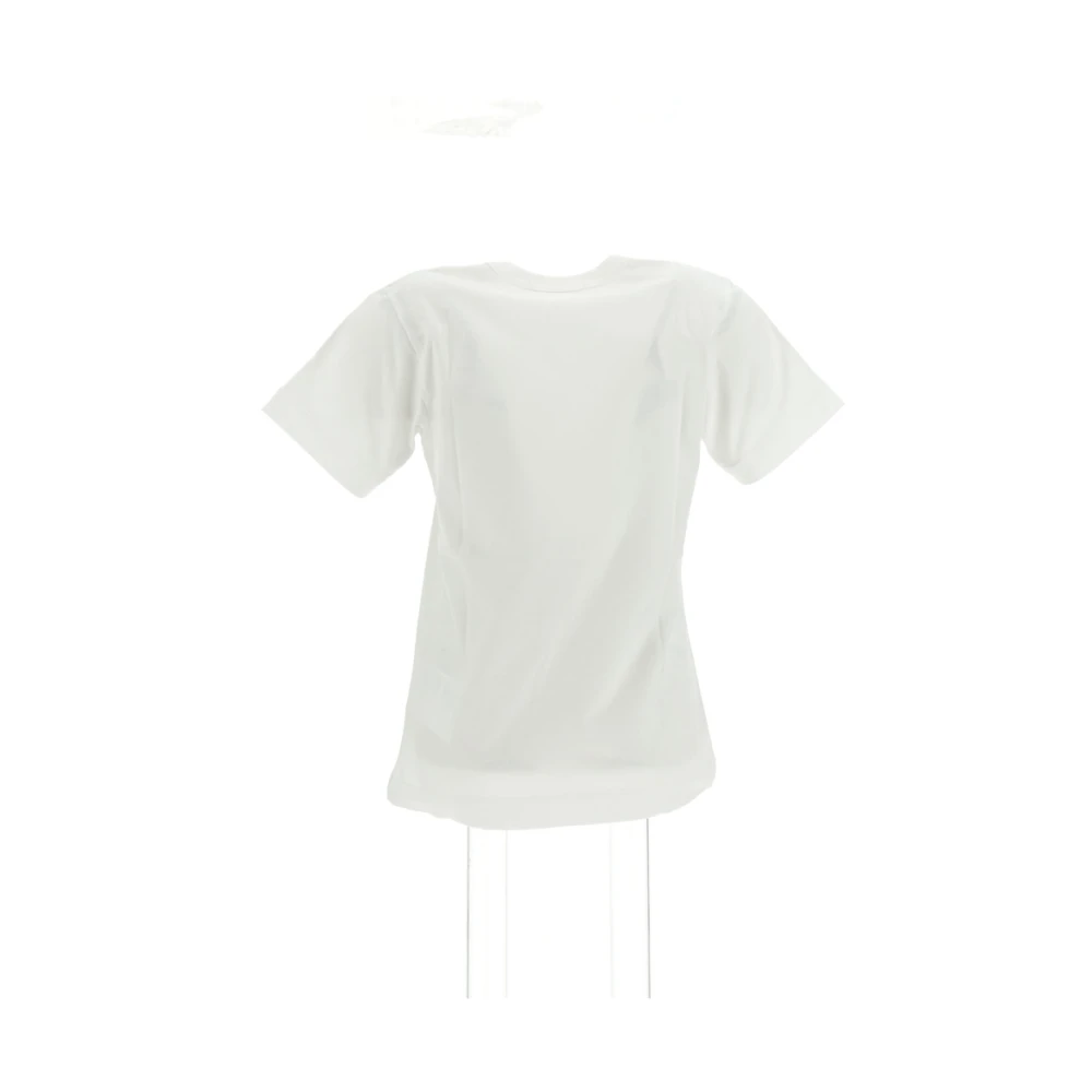 Comme des Garçons Play Dames T-Shirt L W IN White Dames