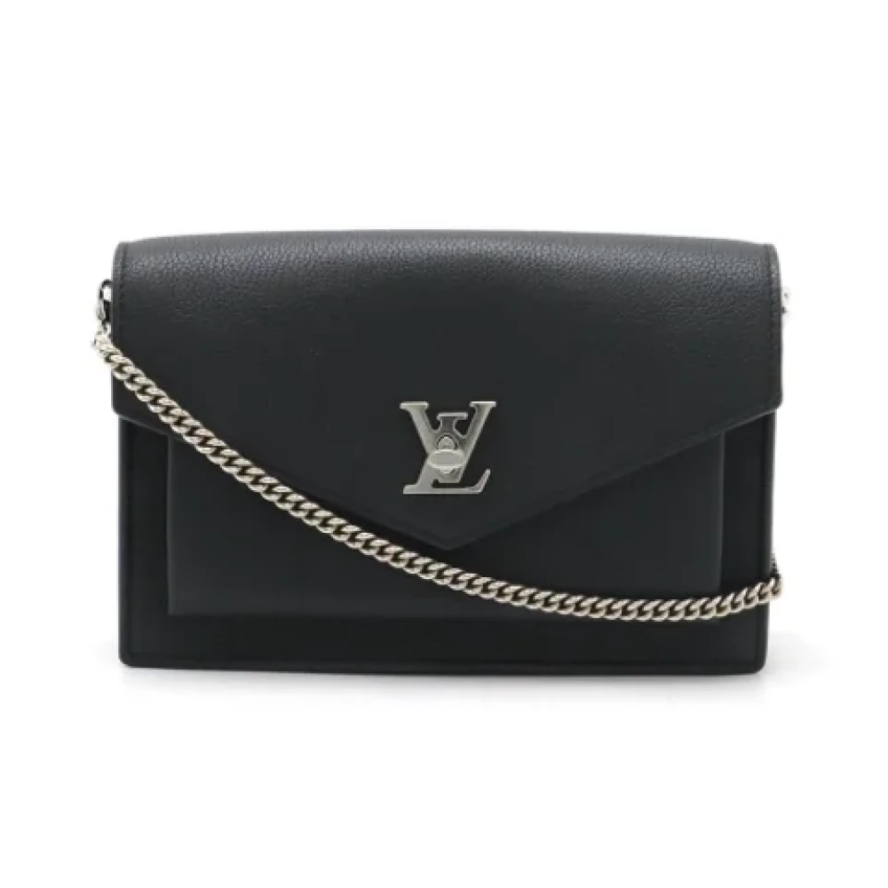 Louis Vuitton Vintage Pre-owned Fabric shoulder-bags Black Dames