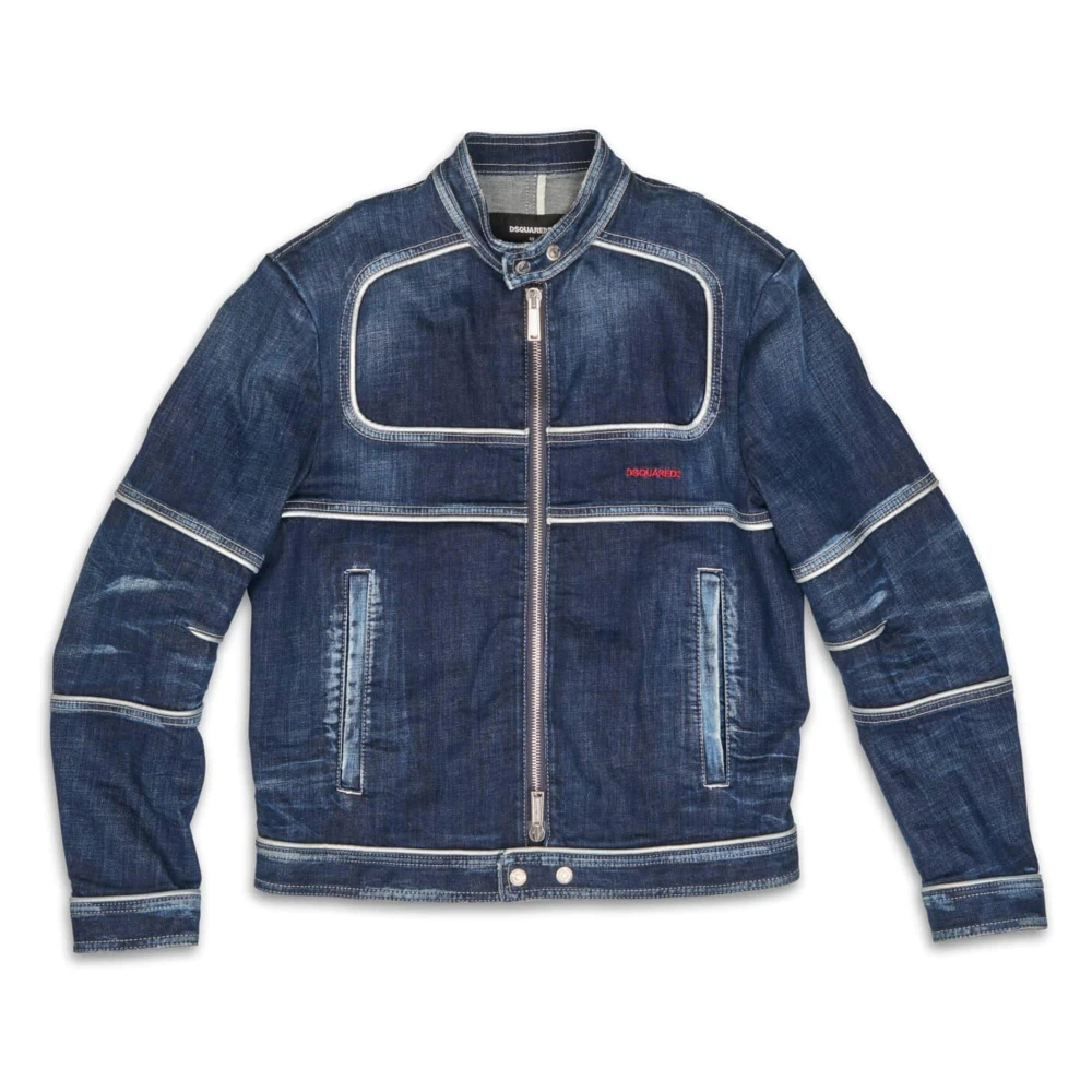 Jackets > Denim Jackets - - Dsquared2 - Modalova