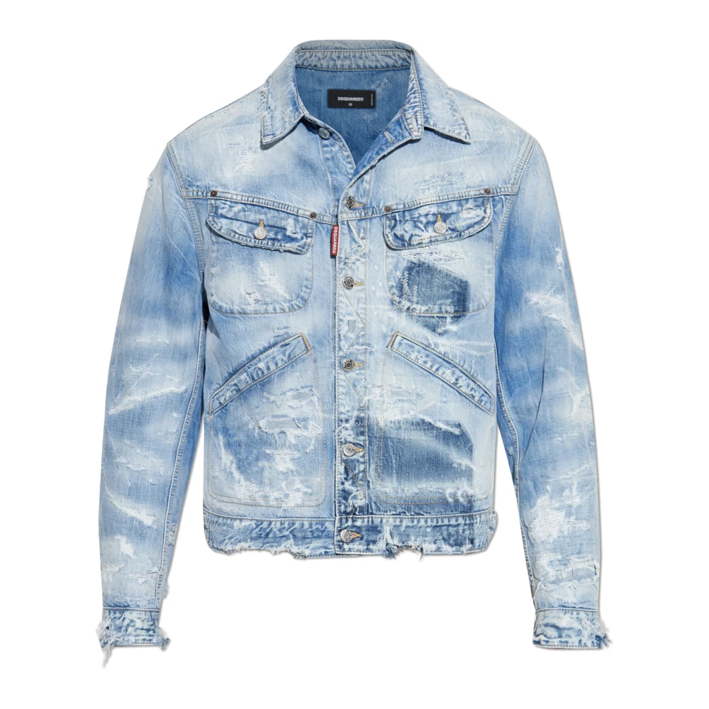 Jackets > Denim Jackets - - Dsquared2 - Modalova