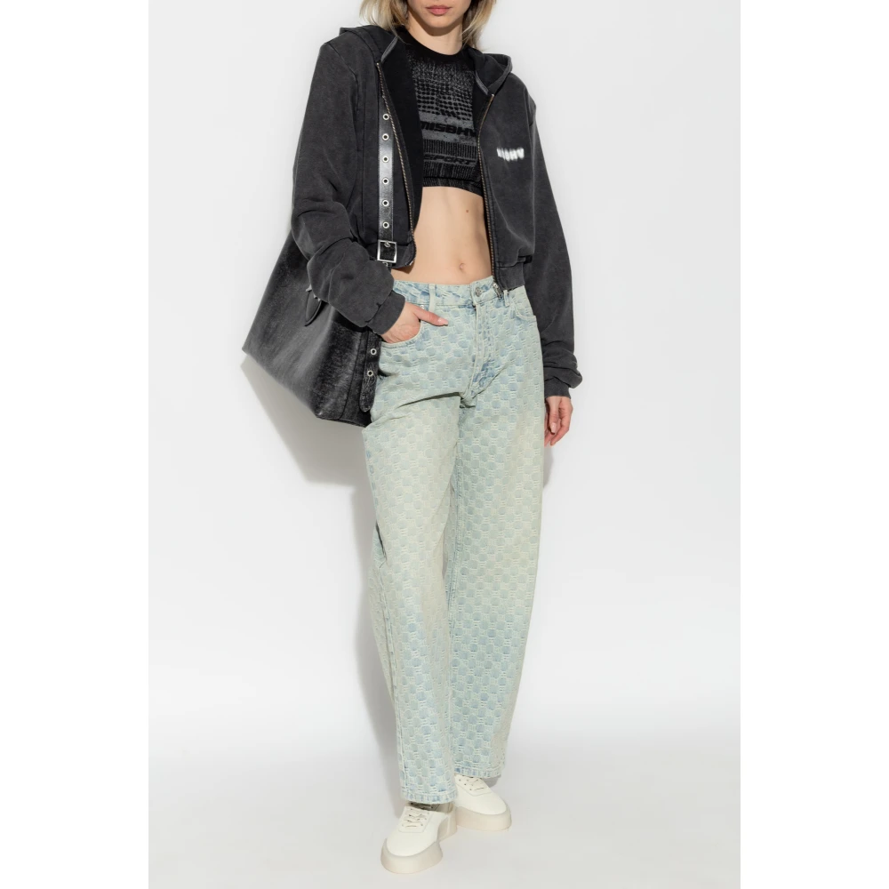 Misbhv Sweatshirt met logo Gray Dames