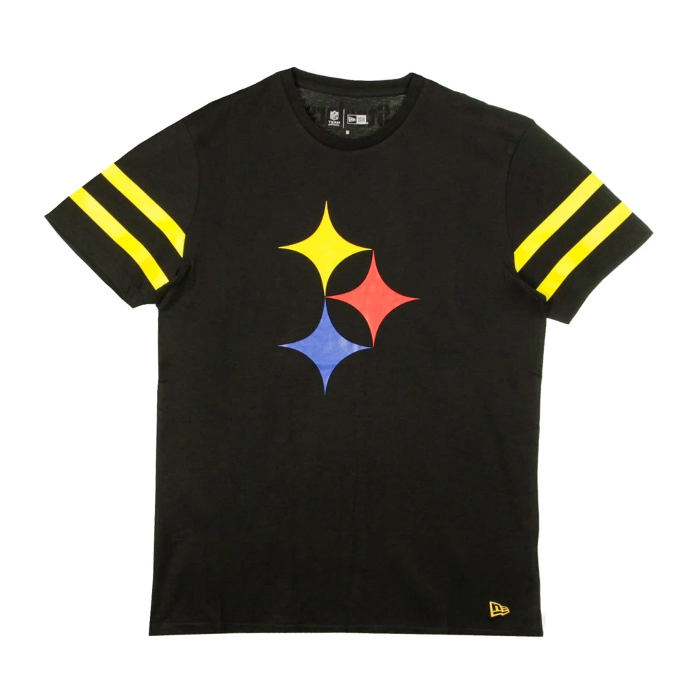 New era NFL Elements Tee in Teamkleuren Black Heren