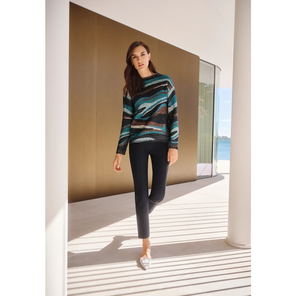 Betty Barclay Paillet Versierde Gebreide Trui Multicolor Dames