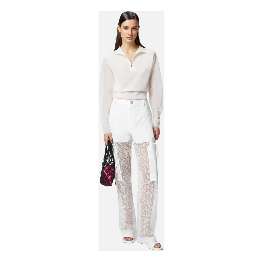 pinko Technische Breigoed Collectie White Dames