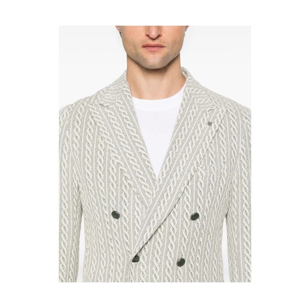 Tagliatore Jas White Heren
