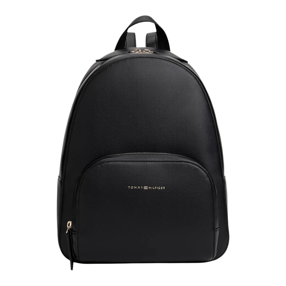 Tommy Hilfiger Women's Grain Metallic Logo Pebble Backpack