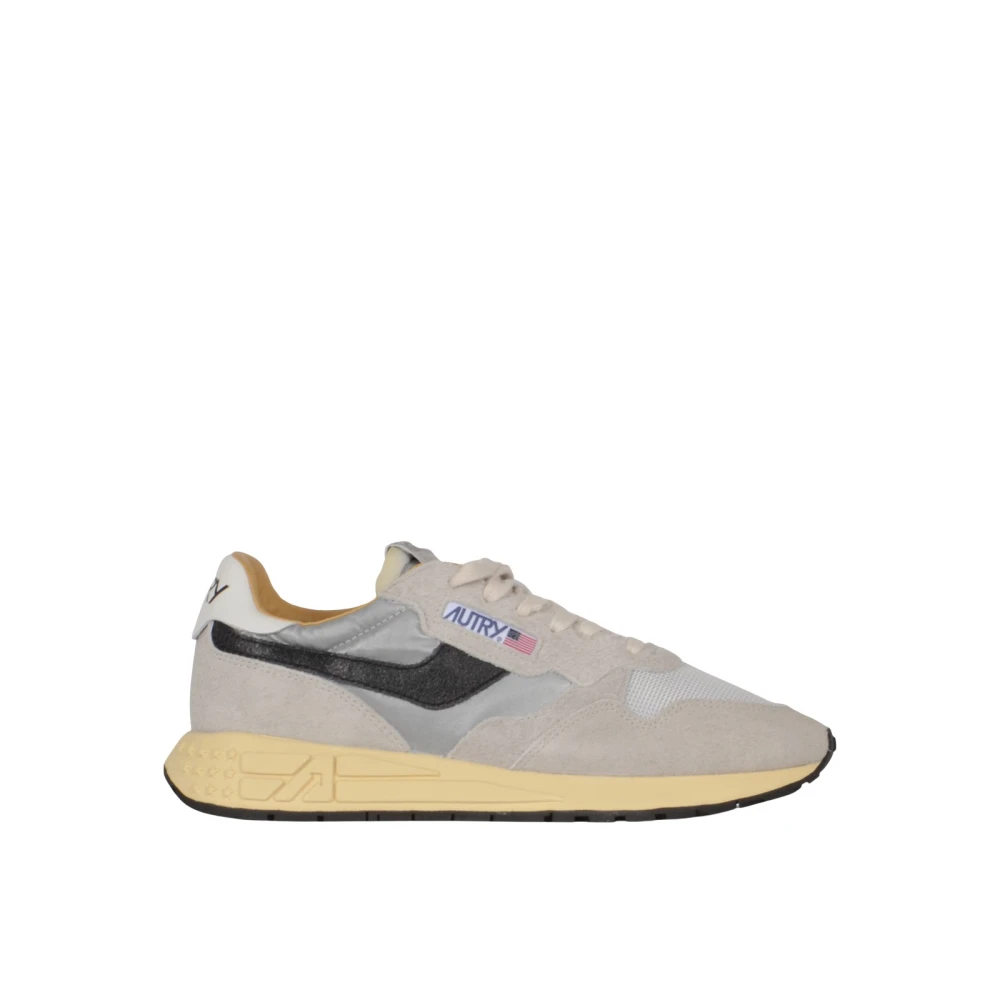 Autry Men's Beige Reelwind Low Rl04 - Sneakers - 7 Uk - Shoes