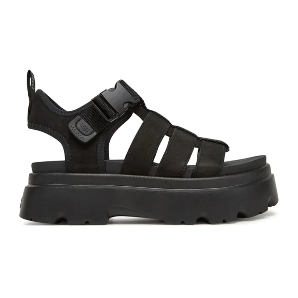 Ugg Black Kids Sandals, Unisex, 25 Eu, Cora