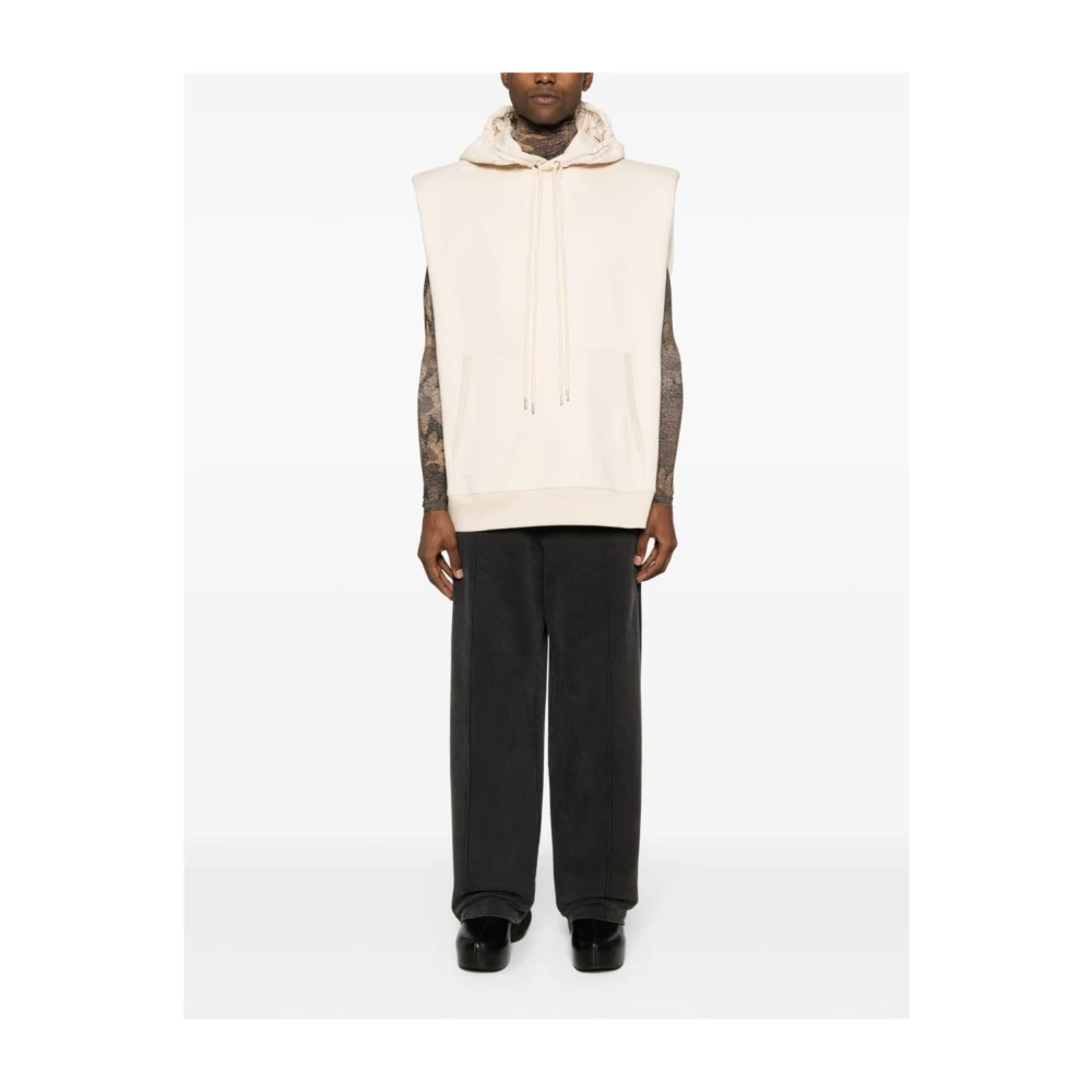 Dries Van Noten Mk Hoodie in Blauw Beige Heren