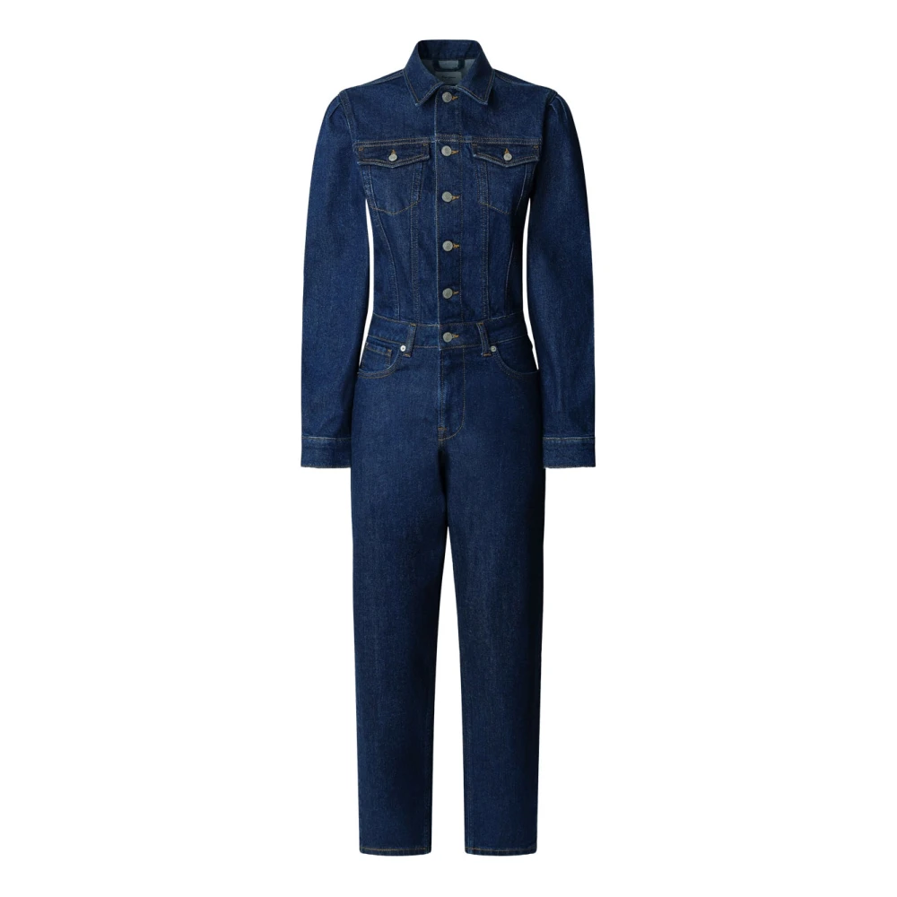 Pepe Jeans Women's Blue Jumpsuits, L, Vala Jumpsuit