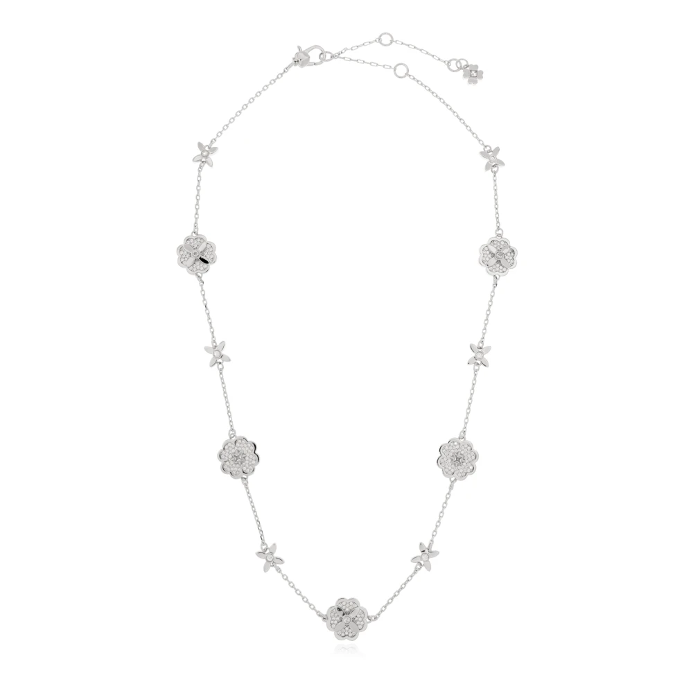 Kate Spade Halsband med gnistrande kristaller Gray, Dam