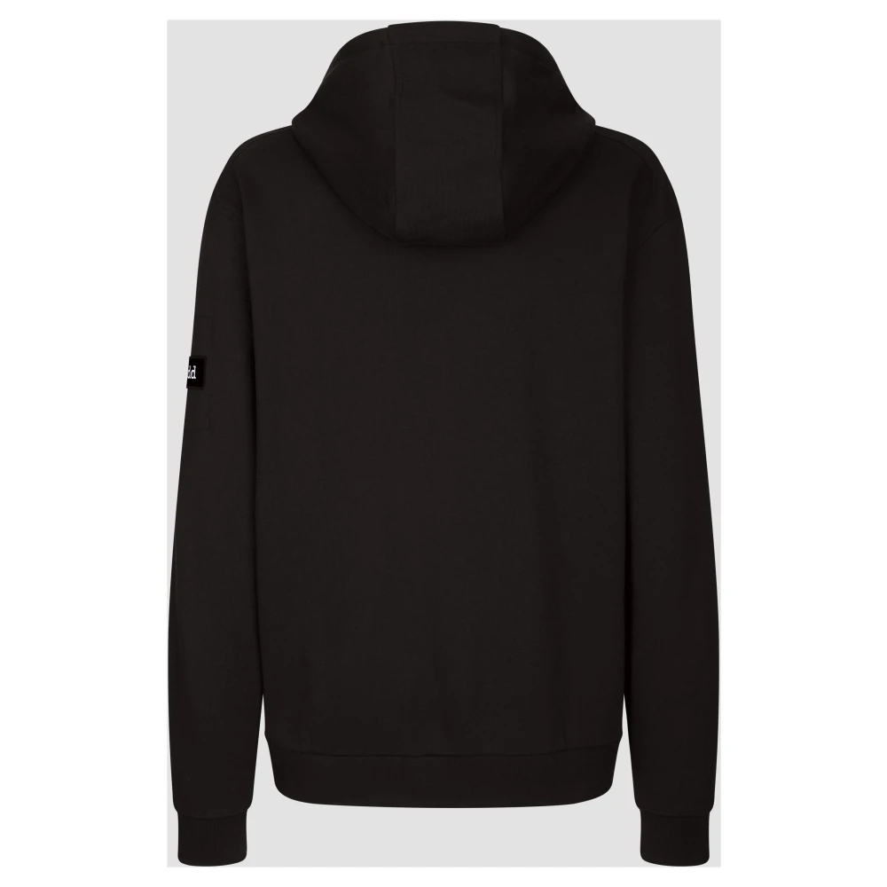add Sweatshirt VAN Katoen Black Heren